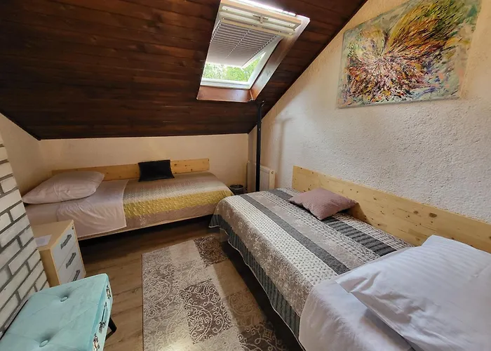 Koca Sredi Gozda Hiša za goste Kanal